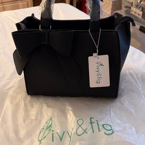 Black Bow Satchel
